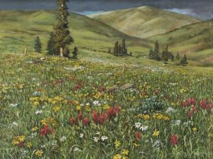 SMITH EMILY GUTHRIE 1909-1986,Mountain 
Meadow,Dallas Auction US 2012-01-28