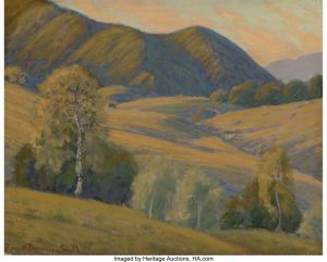 SMITH Ernest Browning 1866-1951,California Hills,Heritage US 2023-03-03