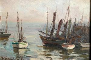 SMITH Frances Tysoe 1891-1921,Busy Harbour,David Lay GB 2014-07-31