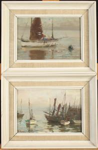 SMITH Frances Tysoe 1891-1921,Fishing boats,David Lay GB 2018-07-26