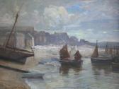 SMITH Frances Tysoe 1891-1921,FISHING BOATS, POSSIBLY AT NEWLYN,Lawrences GB 2010-04-23