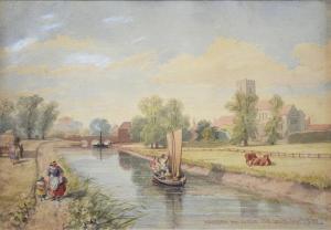 SMITH G.R,WAREHAM FROM THE EAST,1862,Mellors & Kirk GB 2019-01-09