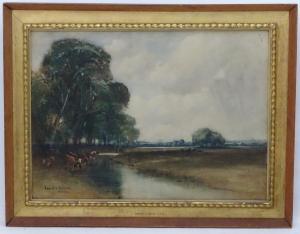 SMITH Garden Grant 1860-1913,A View on the Dee, Scotland,1893,Dickins GB 2019-10-11