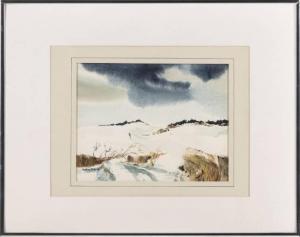 SMITH GEOFFREY L.,Winter dune landscape,Eldred's US 2021-12-02