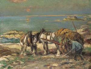 SMITH George 1870-1934,Collecting seaweed,Christie's GB 1999-10-28