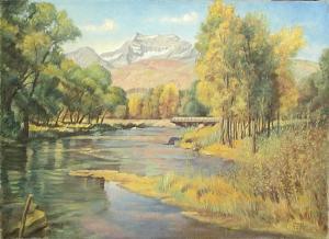 SMITH George Melville 1879,Autumn river,1946,Bonhams GB 2007-11-18