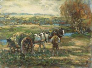 SMITH George 1870-1934,The hay cart,Christie's GB 1999-10-28