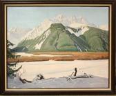 SMITH Gilbert 1911-2002,Snowy Mountain Peak,1972,Clars Auction Gallery US 2010-08-08