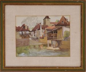 SMITH Gordon Dean 1919,GROUP OF SIX WATERCOLORS,Stair Galleries US 2011-10-14
