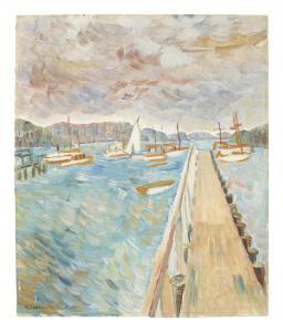 SMITH Grace Cossington 1892-1984,Bayview Pier,1943,Bonhams GB 2015-12-01