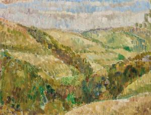 SMITH Grace Cossington 1892-1984,Devon - Trusham Landscape,1949,Menzies Art Brands AU 2024-03-27