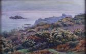 SMITH Gwen 1877-1958,coastal landscape with gorse,Jones and Jacob GB 2018-09-12