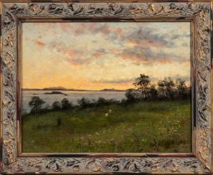 SMITH HALD Björn 1883-1964,Pasture by the Sea,1902,Skinner US 2020-03-18