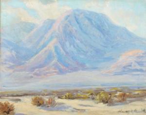 SMITH Harry Knox,PANORAMIC VIEW OF WESTERN DESERT AND MOUNTAINS,1925,Sloans & Kenyon 2013-02-16