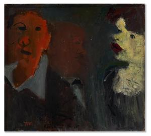 SMITH Hassel Wendell 1915-2007,Three Heads,1945,Christie's GB 2023-12-14