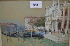 SMITH Helen Donald 1880-1930,Venetian canal scene,Lawrences of Bletchingley GB 2022-02-01