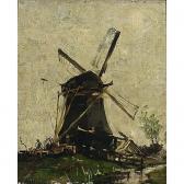 SMITH Hobbe 1862-1942,a polderlandscape with a windmill,Sotheby's GB 2003-09-29
