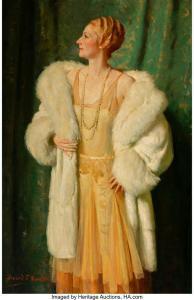 SMITH Howard Everett 1885-1970,Portrait of Dorothy Bell Carver,Heritage US 2023-11-21