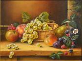 SMITH J.F,Still life of fruit in a basket,Gilding's GB 2023-05-03
