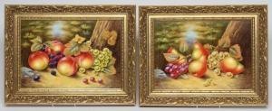 SMITH J.F,still life of fruits on a mossy bank,Hartleys Auctioneers and Valuers GB 2021-03-24