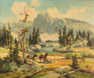 SMITH Jack Wilkinson 1873-1949,Sierra Trails, High Sierras, California,Abell A.N. US 2024-03-10