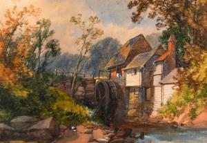 SMITH James Burrell 1822-1897,The Watermill,1865,Bellmans Fine Art Auctioneers GB 2023-10-10