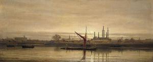 SMITH James W. Garrett 1878-1887,Thames at Bettersea,Sotheby's GB 2002-12-02