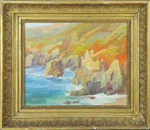 Smith jeff daniel 1900-1900,Coastal Scene,Clars Auction Gallery US 2015-06-27