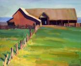 Smith jeff daniel,Sun on the Barn, Point Reyes,20th century,Clars Auction Gallery 2020-10-10