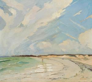 SMITH Johannes Antonie 1886-1954,Beach Scene,Strauss Co. ZA 2021-11-29