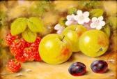SMITH John 1934,Apples and grapes,Fieldings Auctioneers Limited GB 2015-11-14