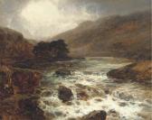 SMITH John Brandon 1848-1884,River from the hills, in full spate,Christie's GB 2005-03-16