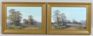 SMITH JOHN CAESAR 1930-2021,Landscape scenes with cottages hidden am,Batemans Auctioneers & Valuers 2019-04-06