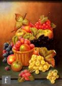 SMITH John 1934,Grapes and other fruit on a ledge,Fieldings Auctioneers Limited GB 2021-05-20