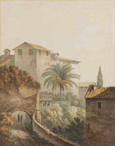 SMITH John Warwick 1749-1831,On Mount Palatine, Rome,1784,Bonhams GB 2023-12-06
