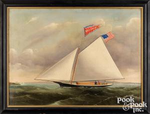 SMITH Joseph B 1798-1876,the sloop yacht Eleanor,Pook & Pook US 2023-05-05