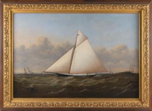 SMITH Joseph B 1798-1876,The sloop yacht Rebecca off New York,Eldred's US 2022-08-05