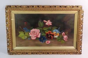 SMITH L,still life flowers,20th century,Smiths of Newent Auctioneers GB 2024-02-15