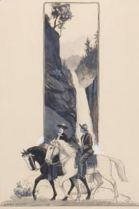 SMITH Langdon 1870-1959,Past the Gray Trails of Waterfalls,Bonhams GB 2023-11-30