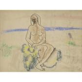 SMITH Leighton,Figure in landscape.,Ripley Auctions US 2011-09-17