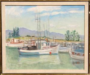 SMITH LINTELMANN Adela 1902-1996,Untitled - Sailboats,Ro Gallery US 2022-09-13