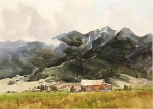 SMITH Lowell Ellsworth 1924-2008,Wet Mountain Valley,1988,Weschler's US 2011-09-17