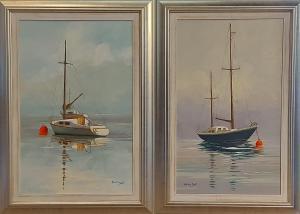 SMITH Malachi 1948-2012,Sailing Boats at Sea,Jacobs & Hunt GB 2024-01-26