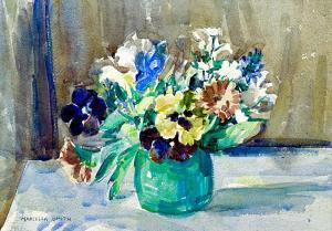 SMITH Marcella Cl. Heber 1887-1963,Floral Still-Life,David Lay GB 2023-07-30