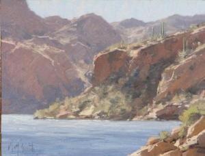 SMITH Matt 1960,Canyon Cliffs,Scottsdale Art Auction US 2010-04-10