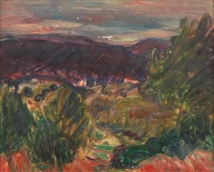 SMITH Matthew Sir 1879-1959,Landscape near Cagnes,1935,Bonhams GB 2023-11-22