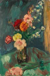 SMITH Matthew Sir 1879-1959,Roses Out of Doors,1925,Sotheby's GB 2023-11-22
