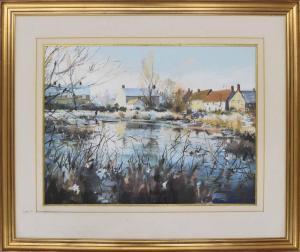 SMITH Norman 1910-1996,Pond In Winter,Gardiner Houlgate GB 2022-01-20