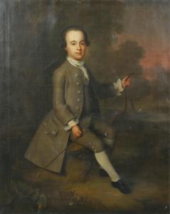 SMITH OF CHICHESTER William 1707-1764,Full Length Portrait of Master Joseph Go,1759,Tooveys Auction 2023-09-06