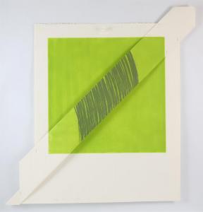 Smith Richard 1931-2016,Green (folded green square with wings),1977,Ewbank Auctions GB 2024-04-25